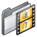Folder My Movies Icon 128x128 png